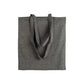 Shopper con soffietto in cotone riciclato
