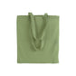 Shopper con soffietto in cotone riciclato