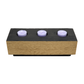 "Nero Gouge" wooden candle holder